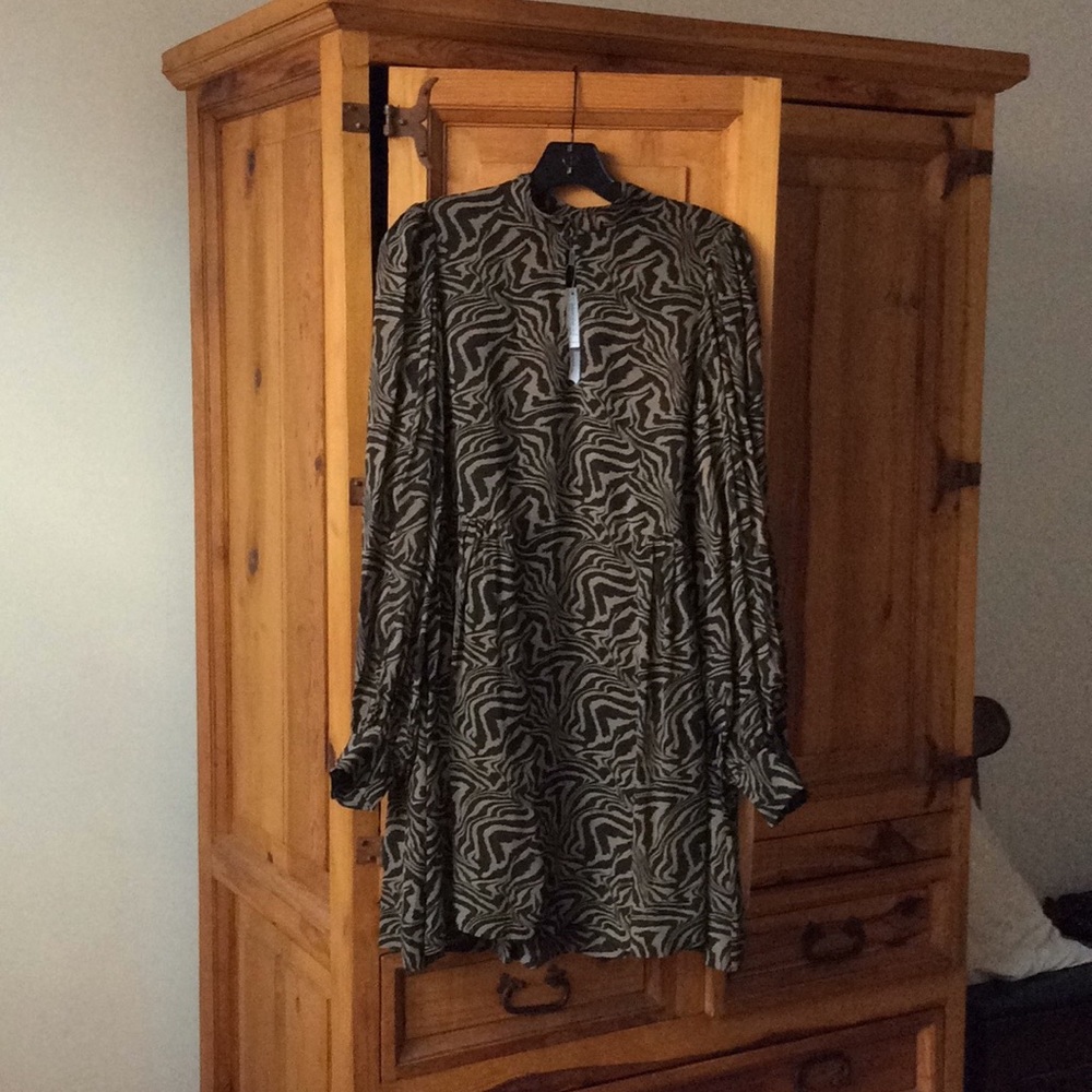 NWT Ganni Baby Doll Dress